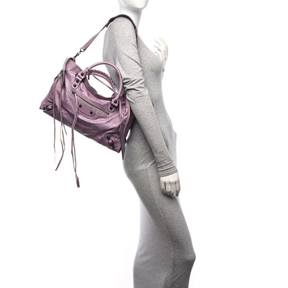 Balenciaga Agneau Classic Hardware City Glycine 2 of 11