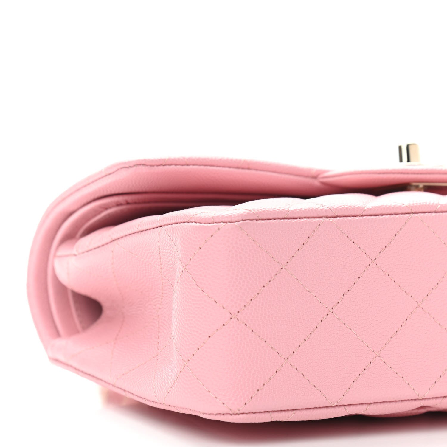 Chanel Caviar Quilted Small Double Flap Pink 9 of 11