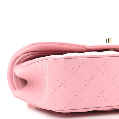 Chanel Caviar Quilted Small Double Flap Pink 9 of 11