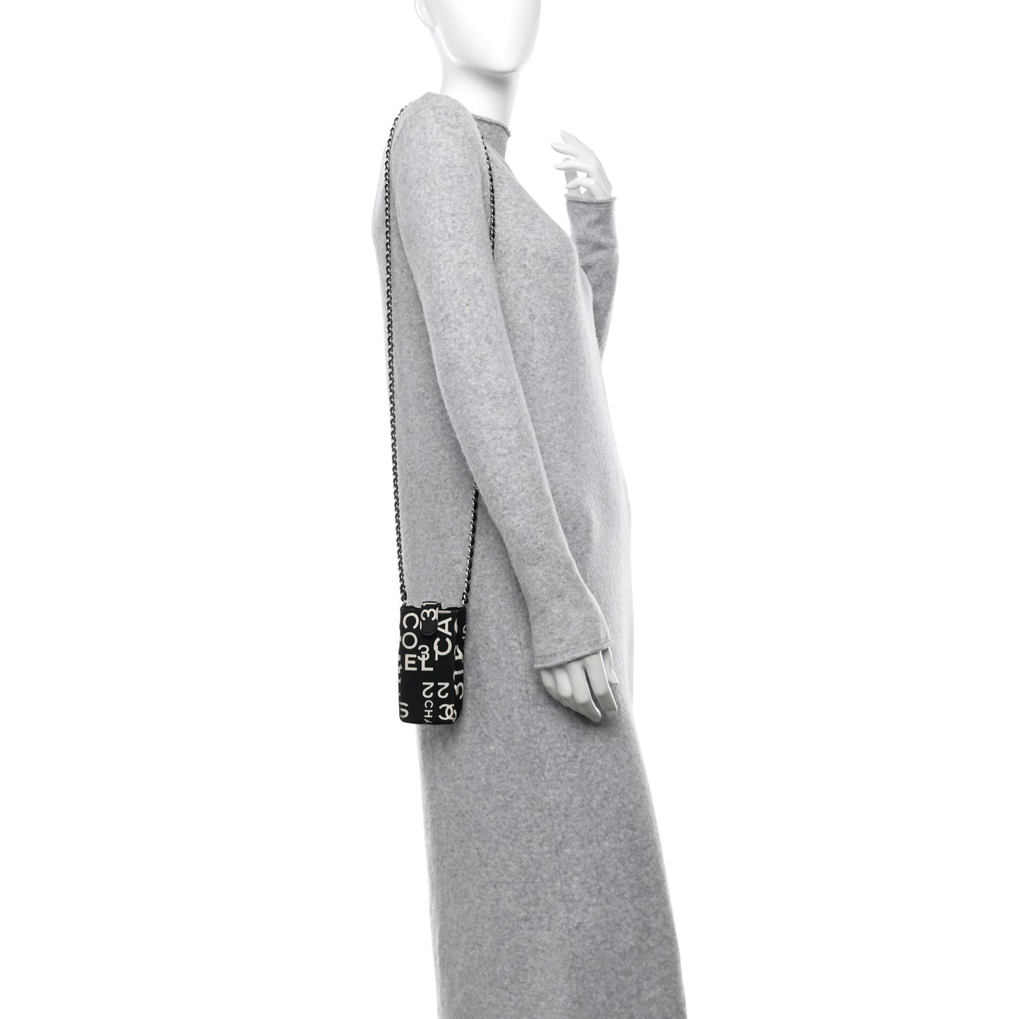 Canvas 31 Rue Cambon Phone Holder Black