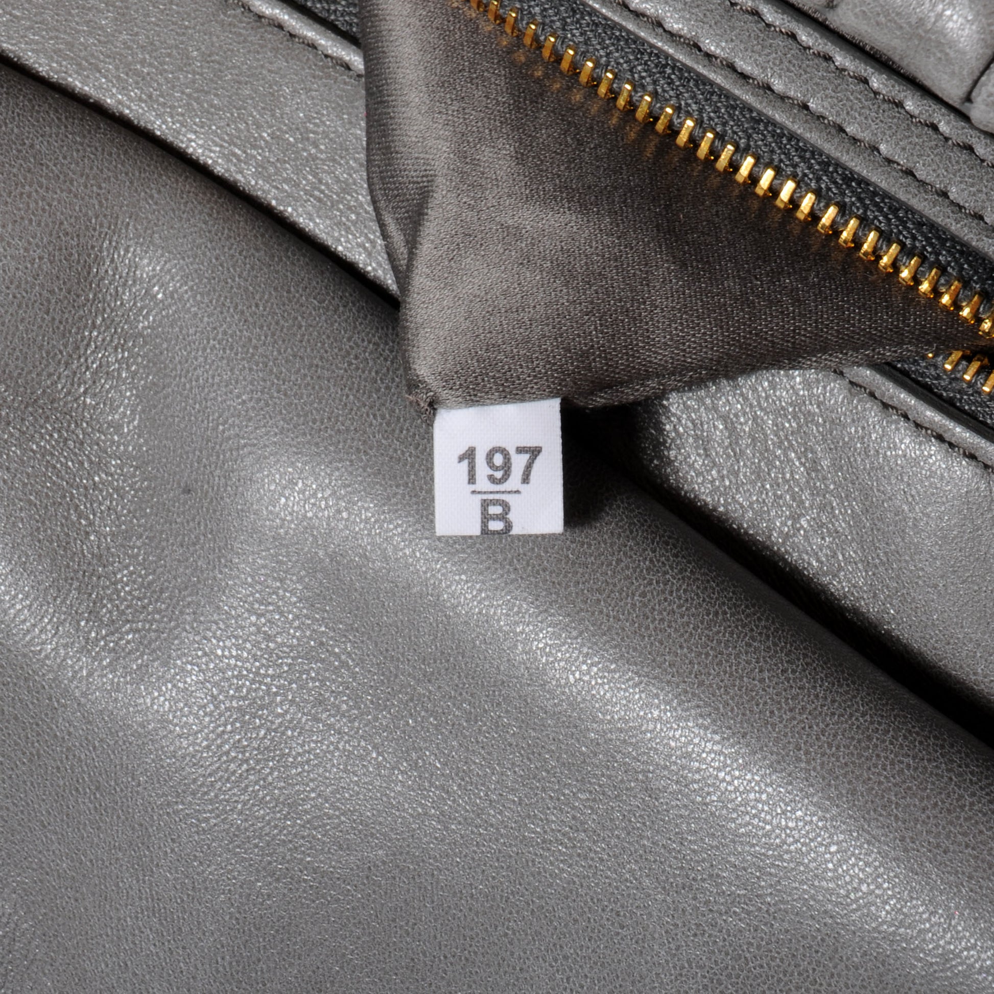 Miu Miu Leather Matelasse Frame Bag Grey 7 of 7