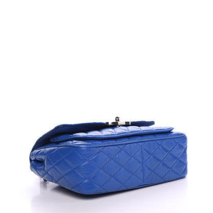 Mulberry Shiny Buffalo Quilted Darley Shoulder Bag Porcelain Blue 3 of 8
