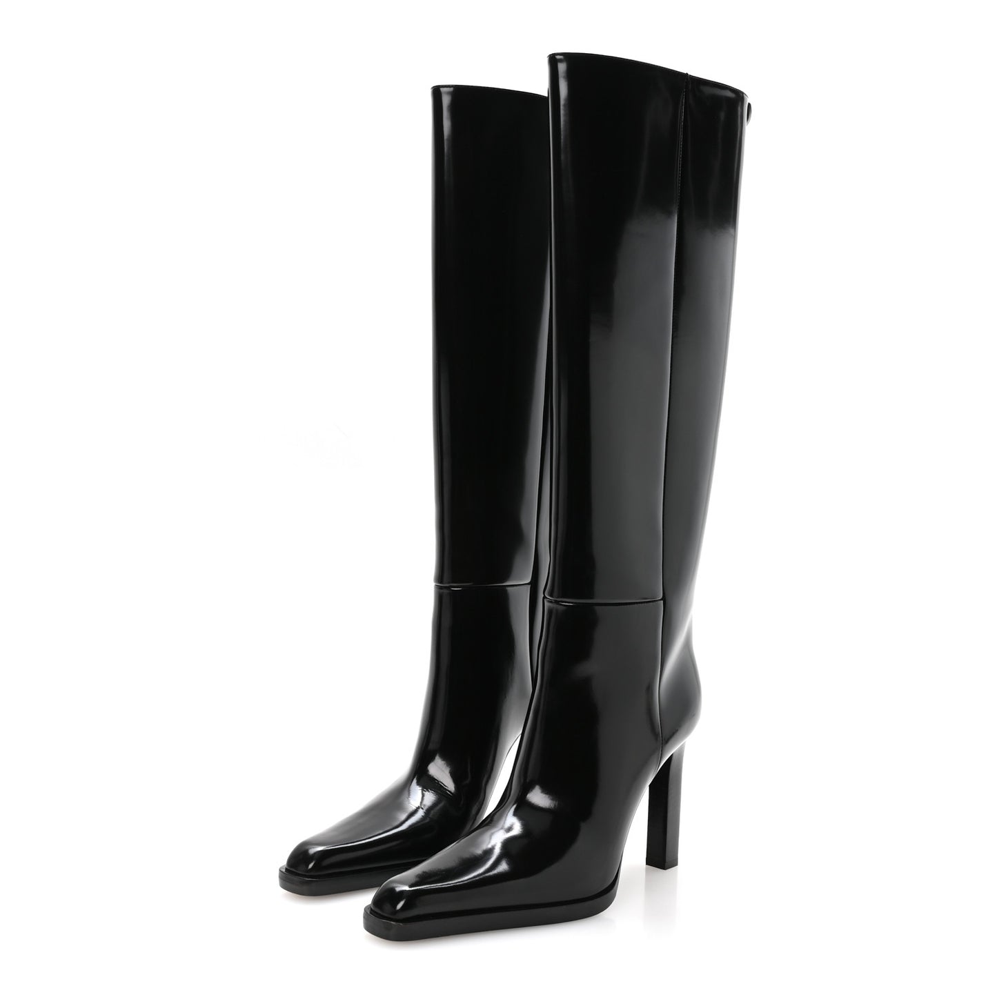 Vitello Marilyn Nina 95 Knee High Boots 39 Black