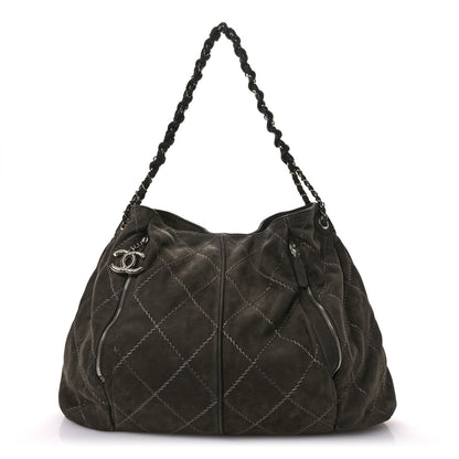 Chanel Nubuck Darjeeling Hobo Brown 1 of 12