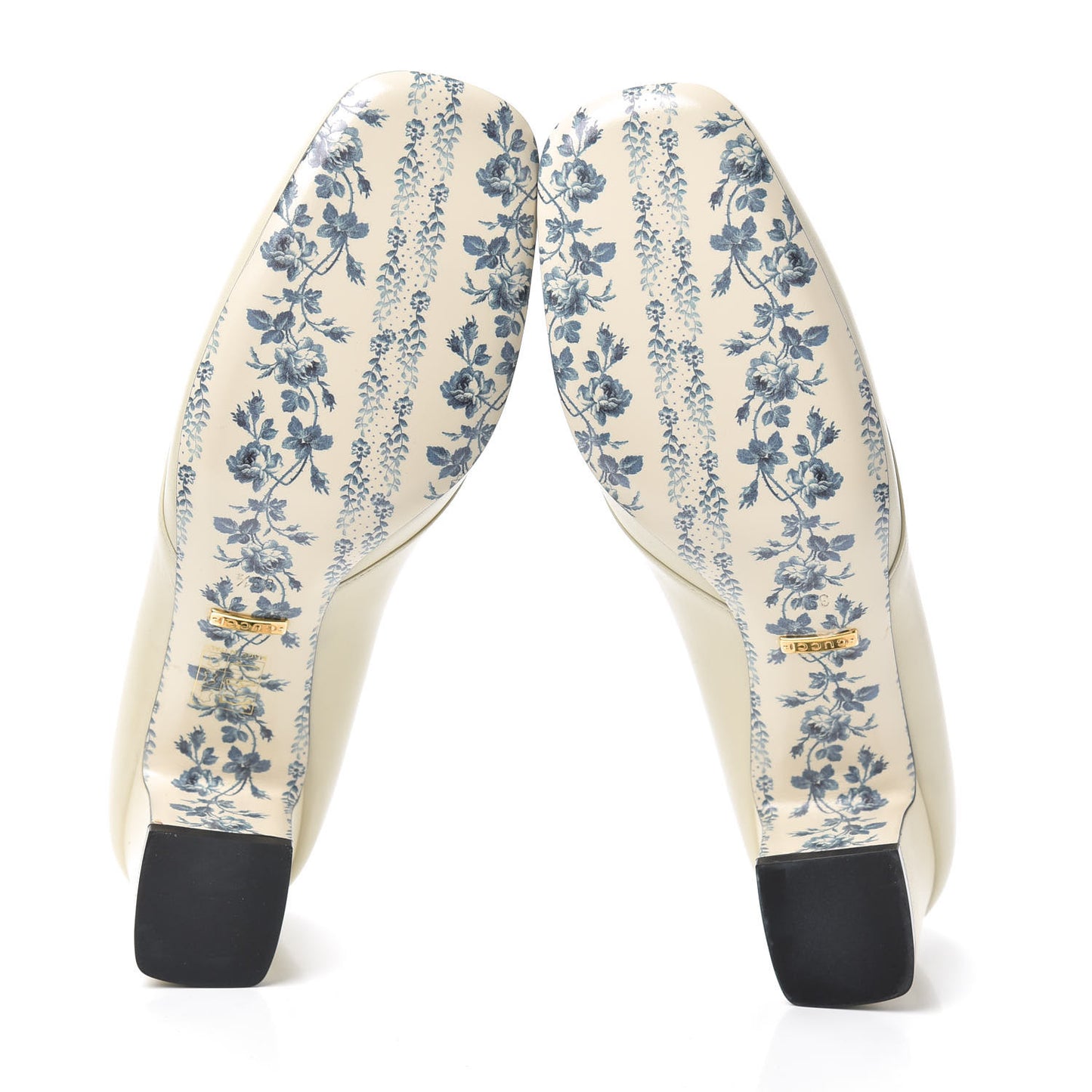 Malaga Kid GG Victoire 55mm Loafer Pumps 39.5 Vintage White
