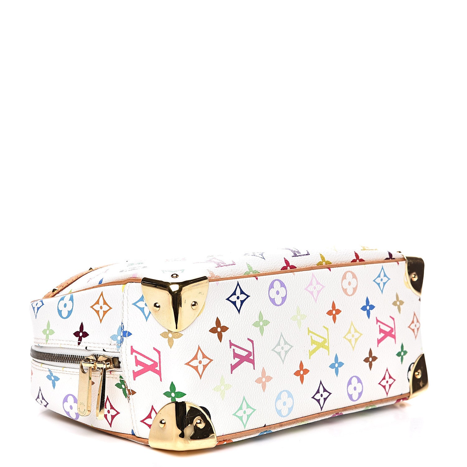 Louis Vuitton Monogram Multicolor Trouville White 3 of 13