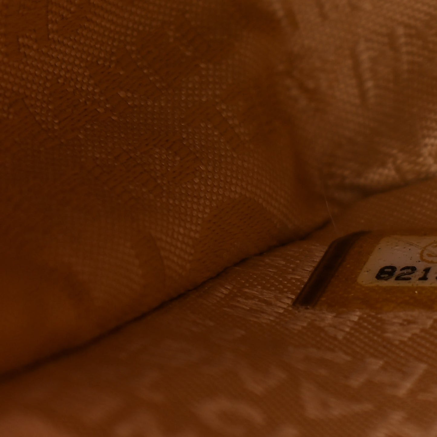 Lambskin Quilted CC Chocolate Bar Flap Orange