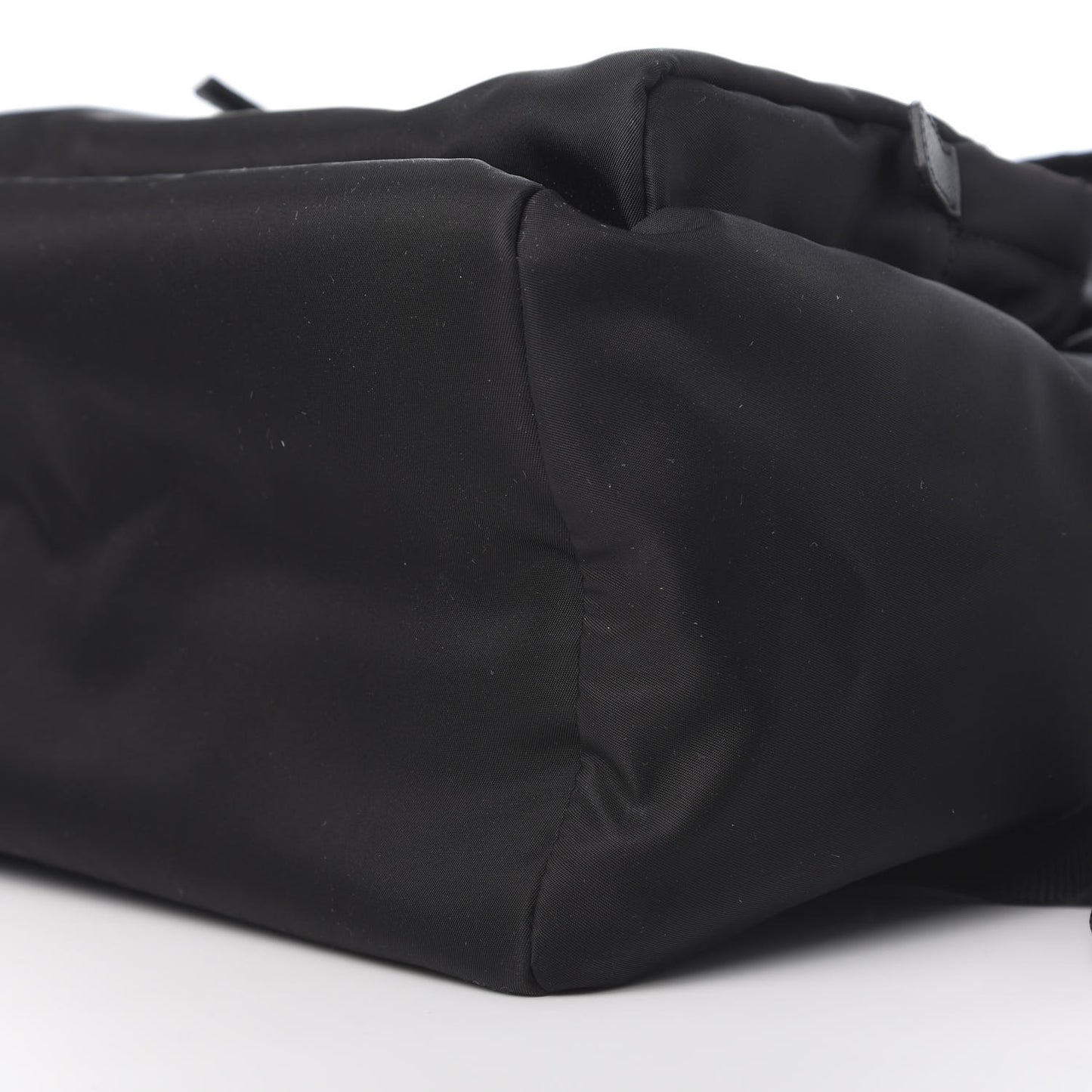 Tessuto Nylon Saffiano Day Backpack Black