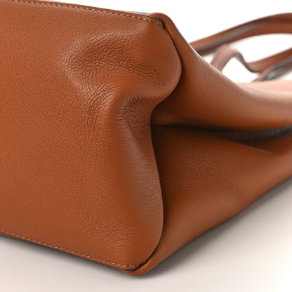 Louis Vuitton Grained Calfskin Lockme Shopper Chataigne 9 of 9