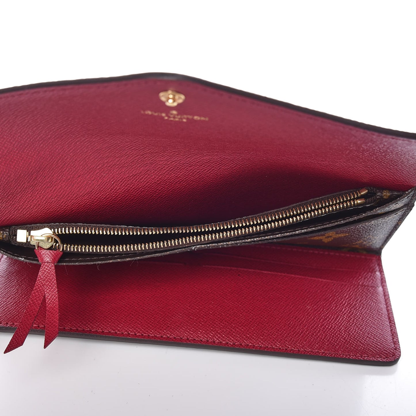 Monogram Josephine Wallet Fuchsia