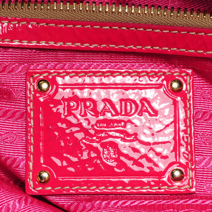 Prada Naplak Zipper Bowler Tote Fuxia 8 of 11