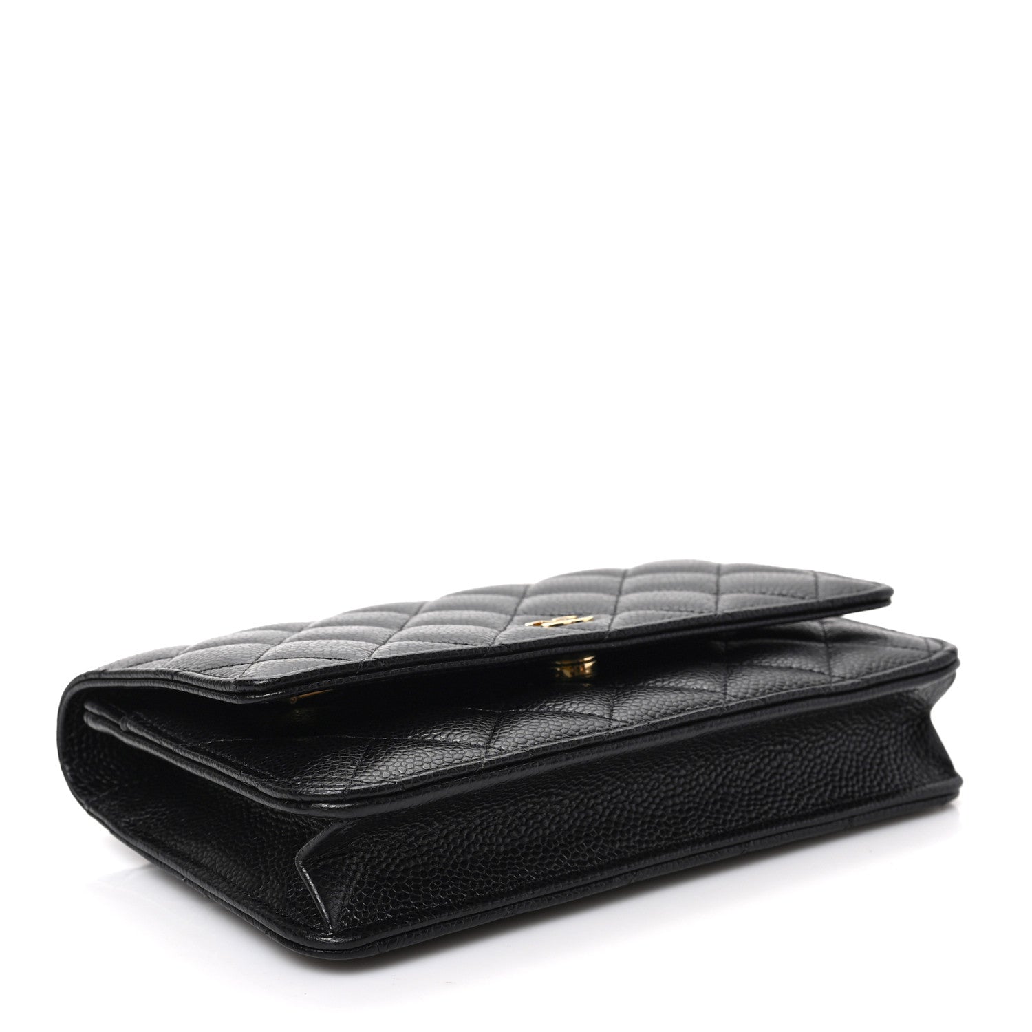 Chanel Caviar Quilted Wallet on Chain WOC Black 3 of 7