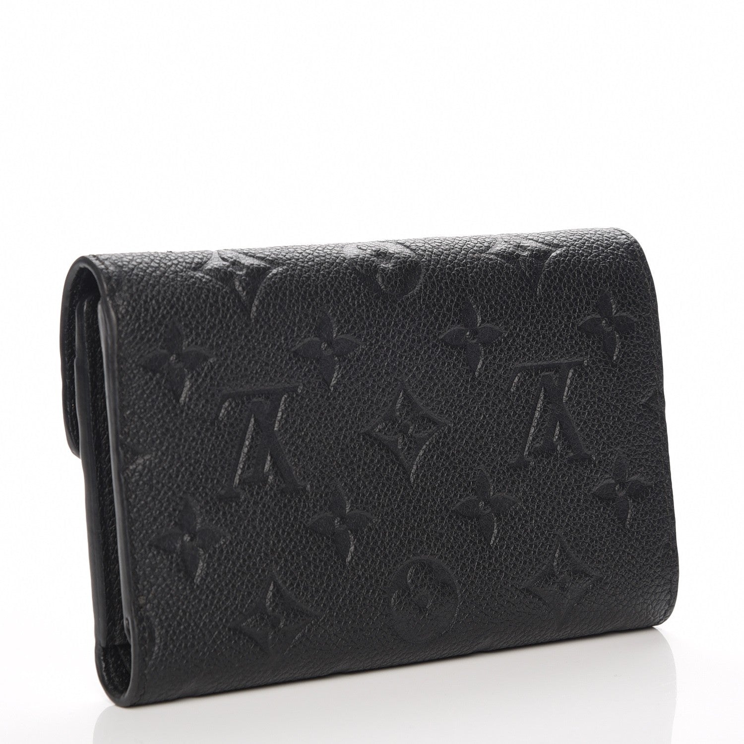 Louis Vuitton Empreinte Compact Curieuse Wallet Black 3 of 8