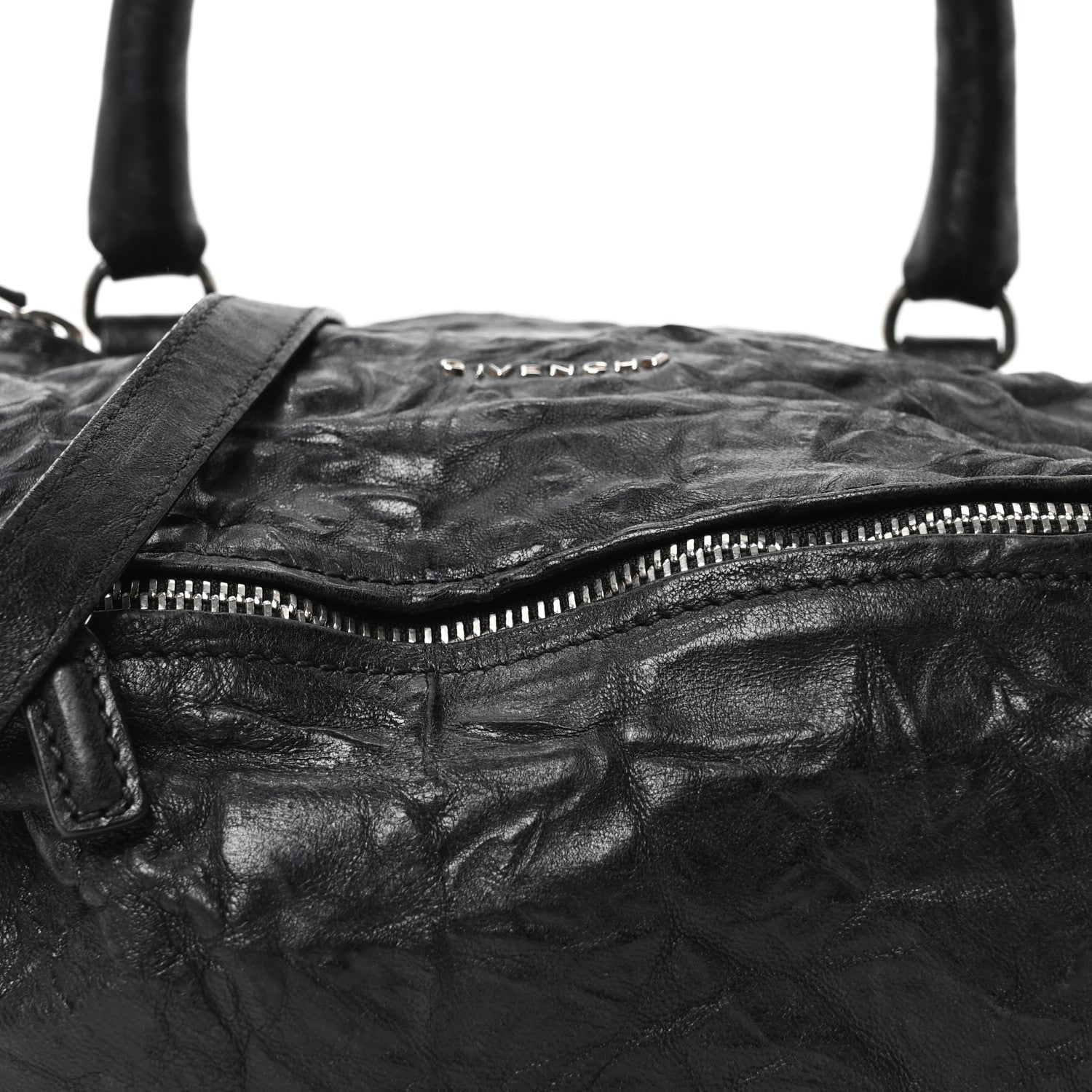 Givenchy Tumbled Sheepskin Small Pandora Black 8 of 10