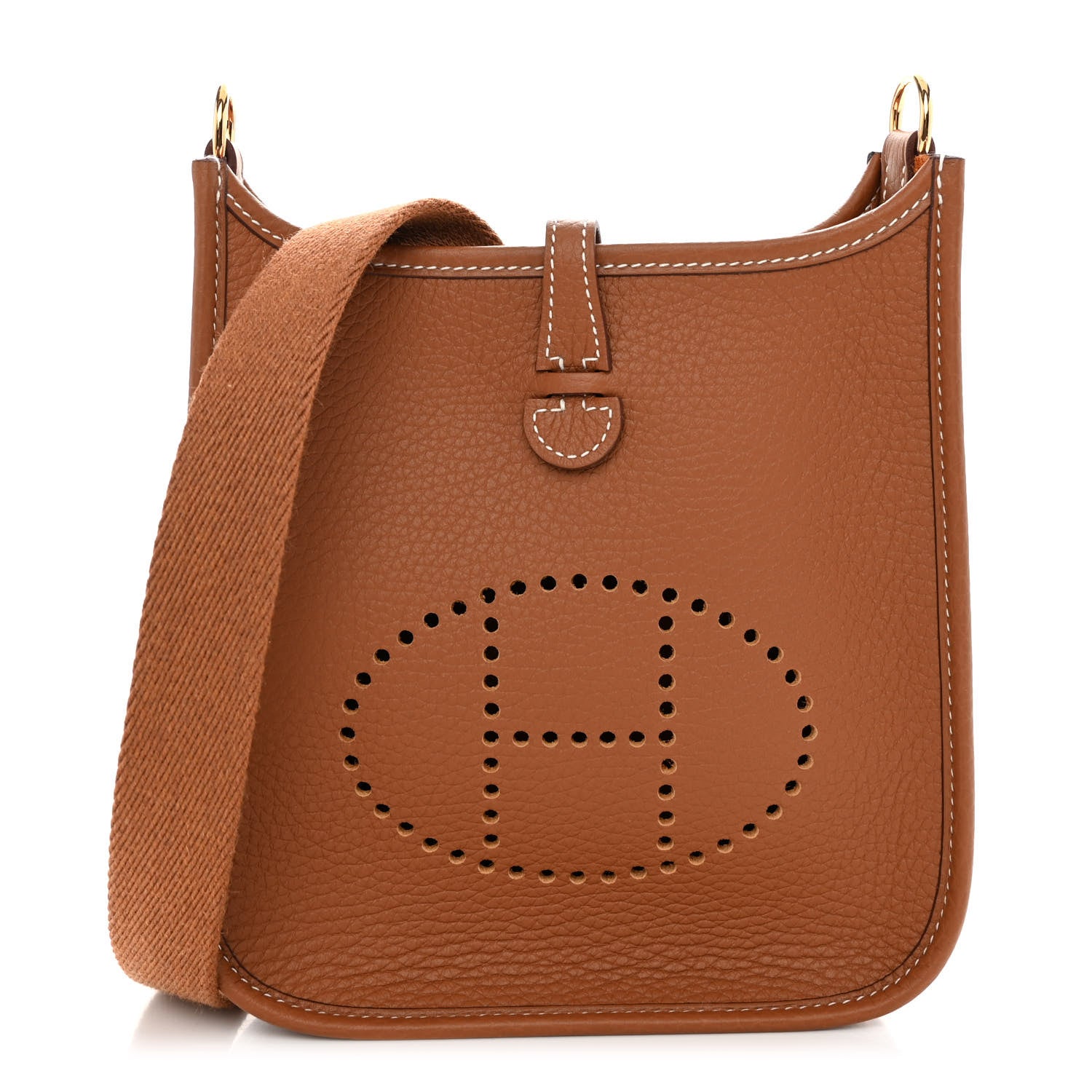 Hermes Taurillon Maurice Evelyne TPM Gold 1 of 11