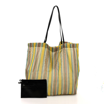 The Row Mesh Saddle Calfskin Barn Tote Bag Multicolor 3 of 10