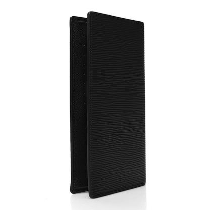Louis Vuitton Epi Brazza Wallet Black 3 of 8
