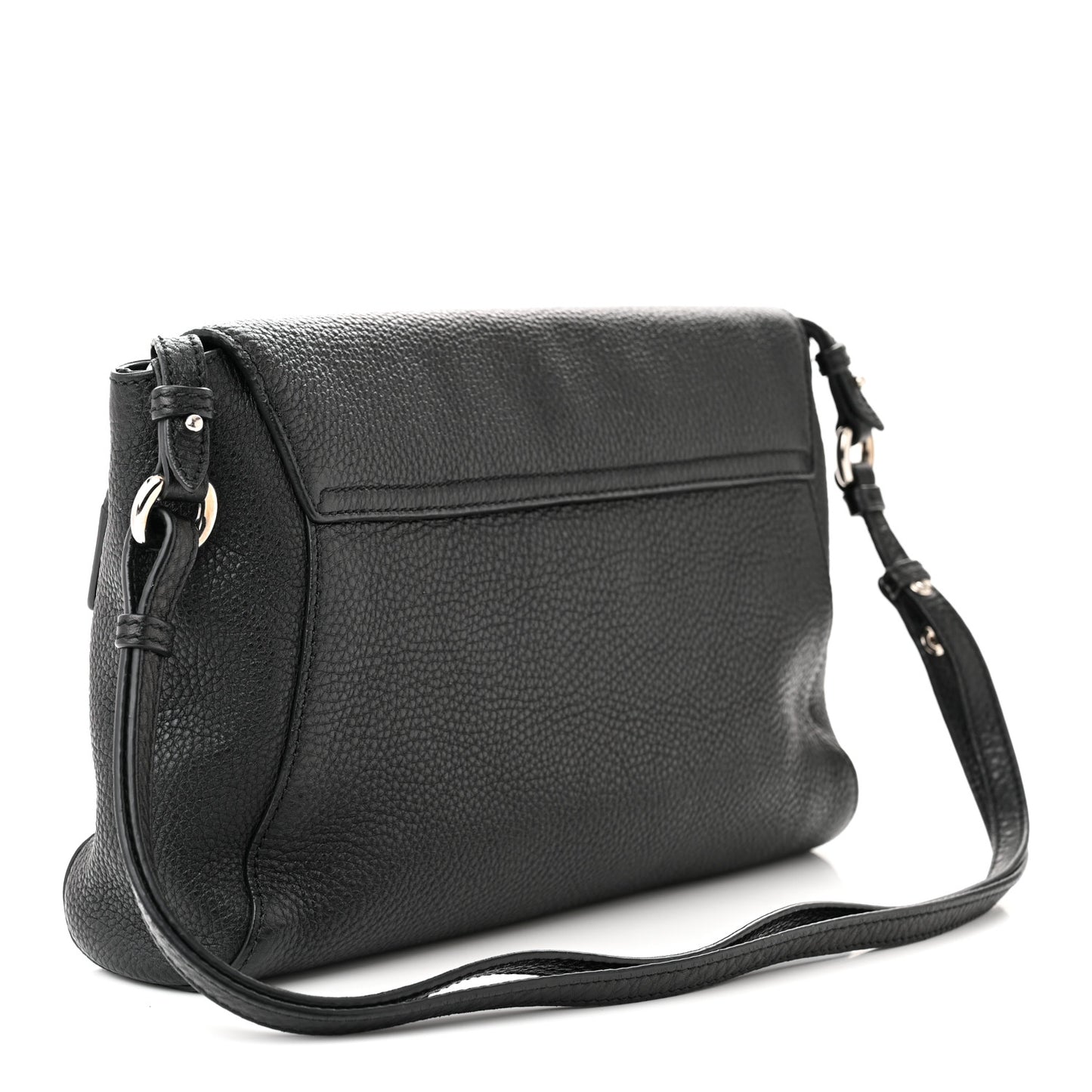 Calfskin Abbey Crossbody Black