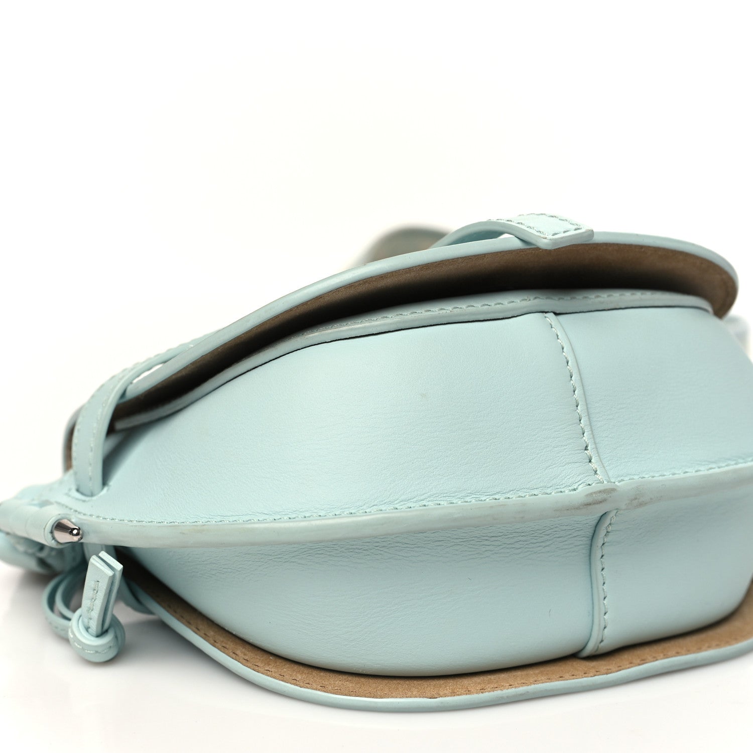 Loewe Calfskin Jacquard Mini Gate Dual Bag Abyss Blue 9 of 11