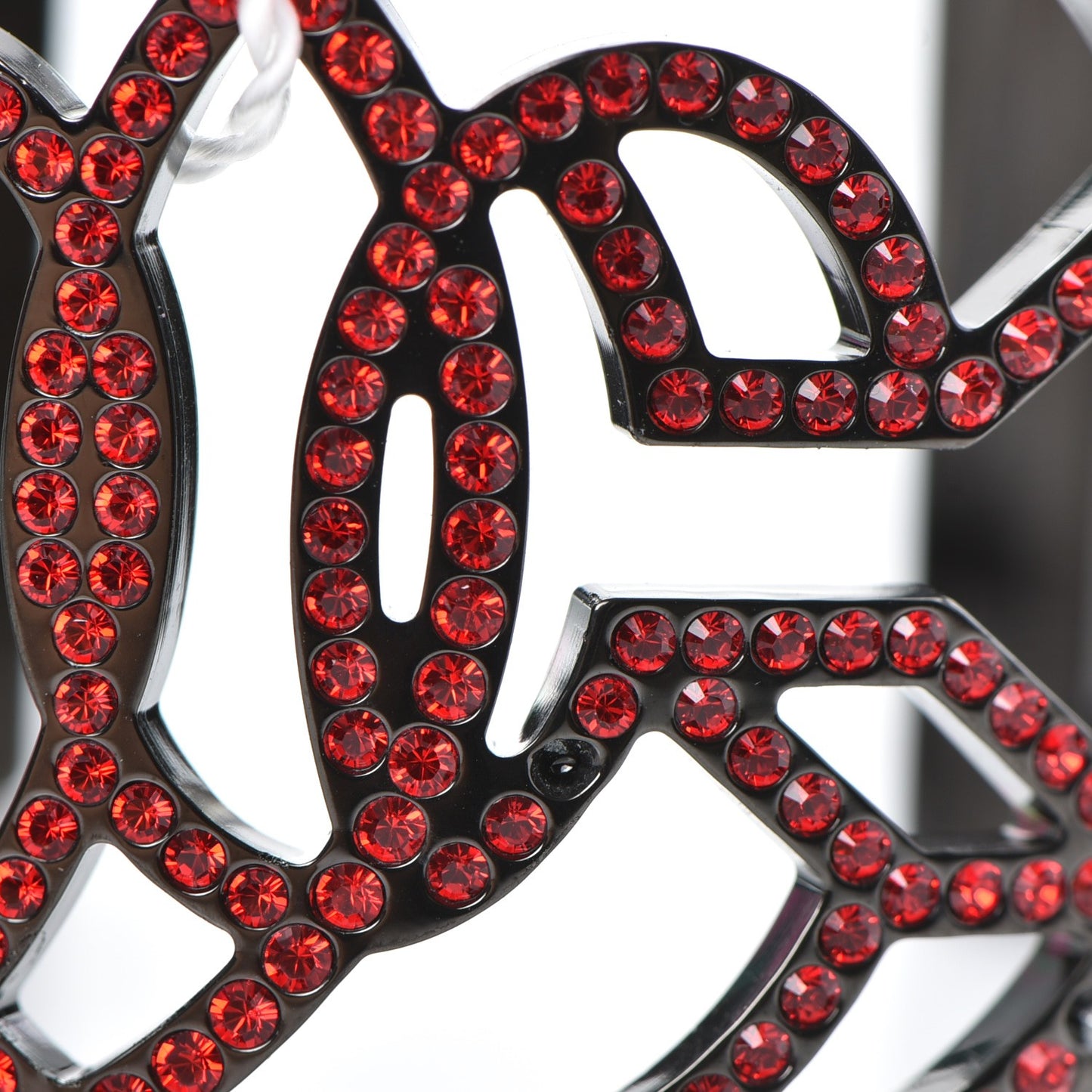 Crystal CC Cuff Red Black
