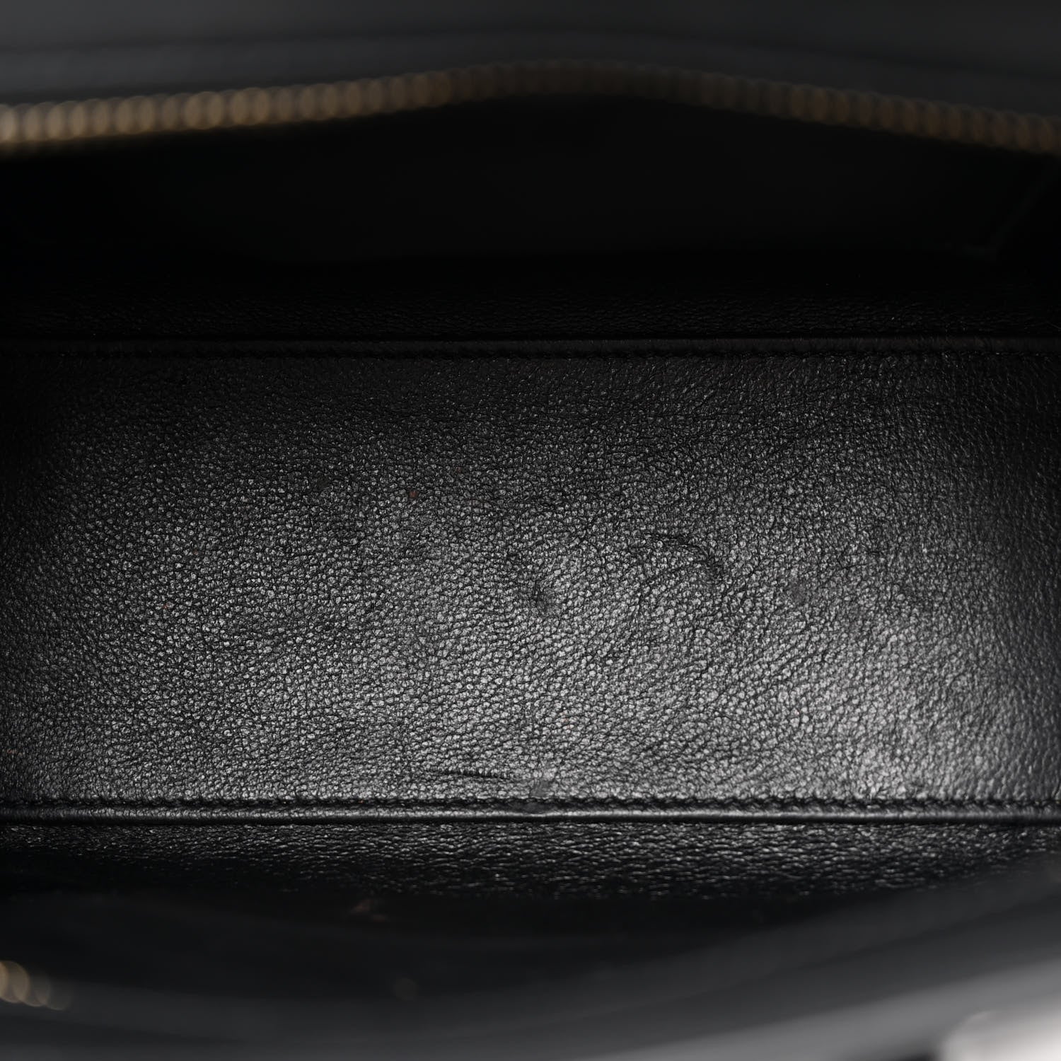 Celine Smooth Calfskin Nano Luggage Black 5 of 12