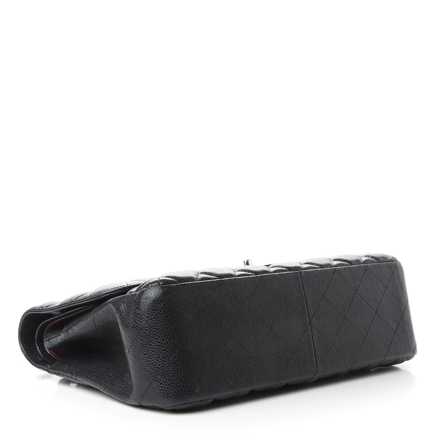 Chanel Caviar Quilted Jumbo Double Flap Black 5 of 12
