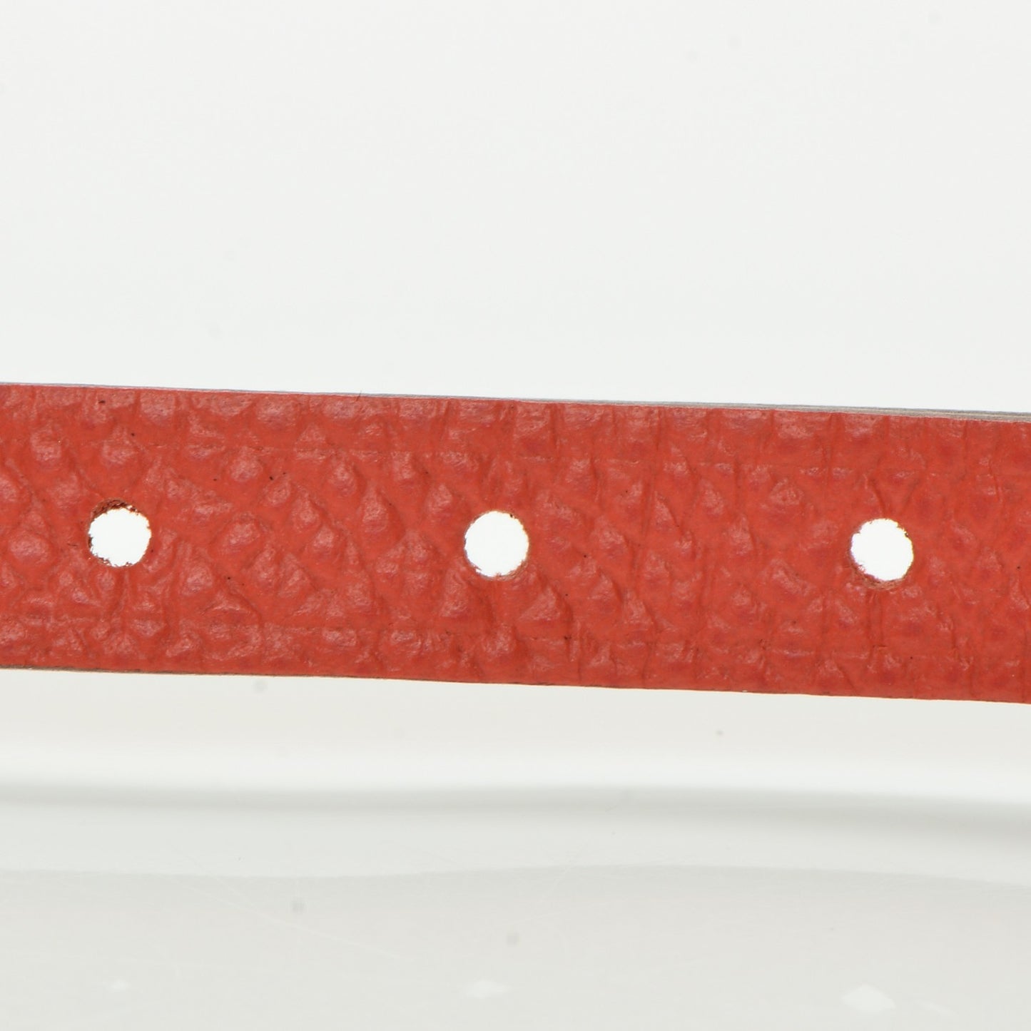 Swift Epsom Behapi Double Tour Reversible Bracelet XS Vermilion Rose Jaipur