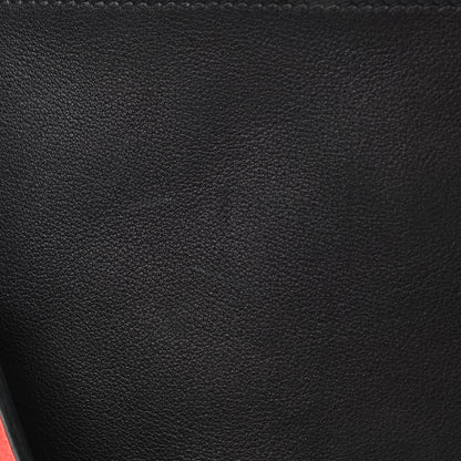 Hermes Evercolor Swift Sac Licol 19 Bleu Indigo Ambre Capucine 9 of 13