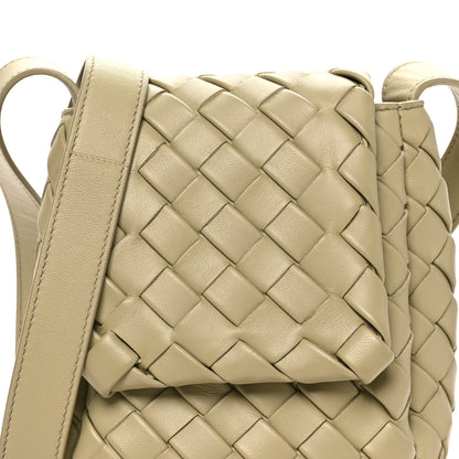 Bottega Veneta Nappa Intrecciato Mini Vertical Cobble Shoulder Bag Travertine 7 of 9