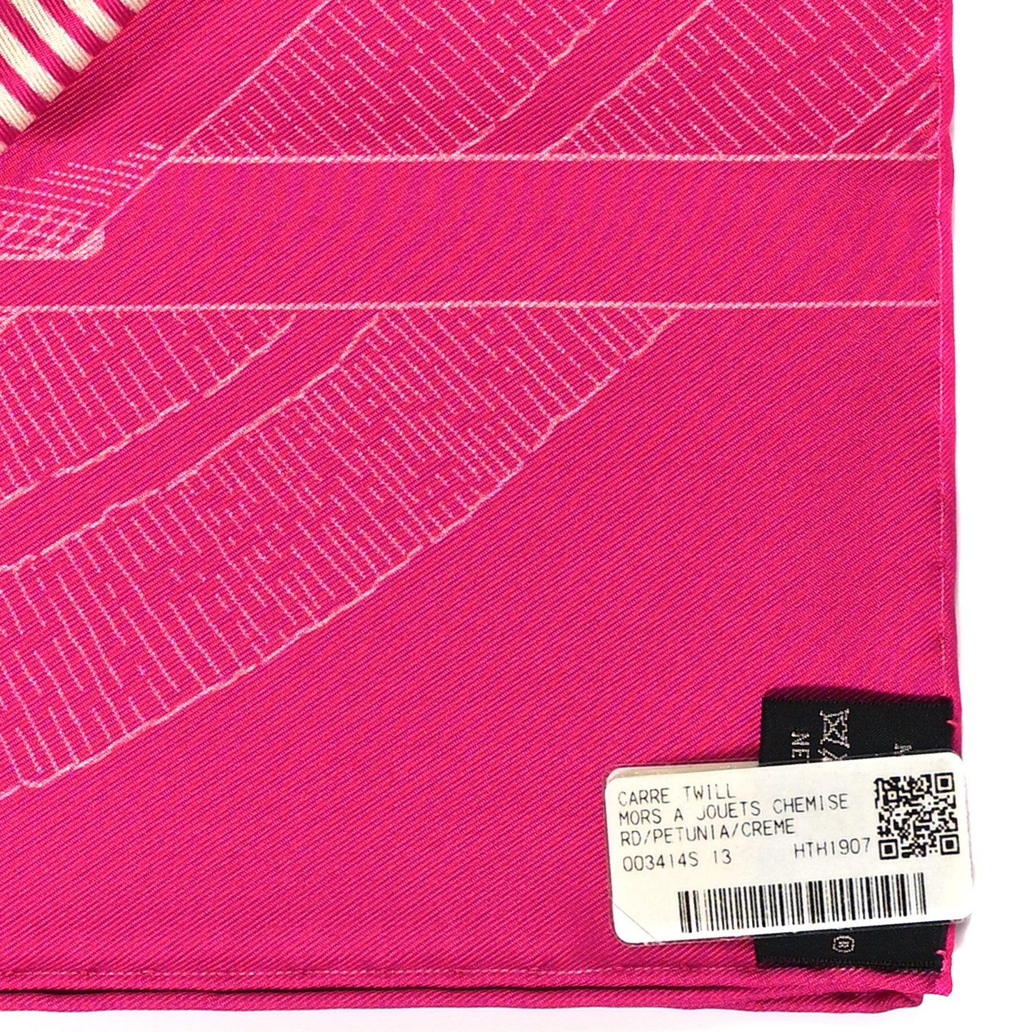 Silk Mors A Jouets Chemise Scarf 90 Petunia Creme