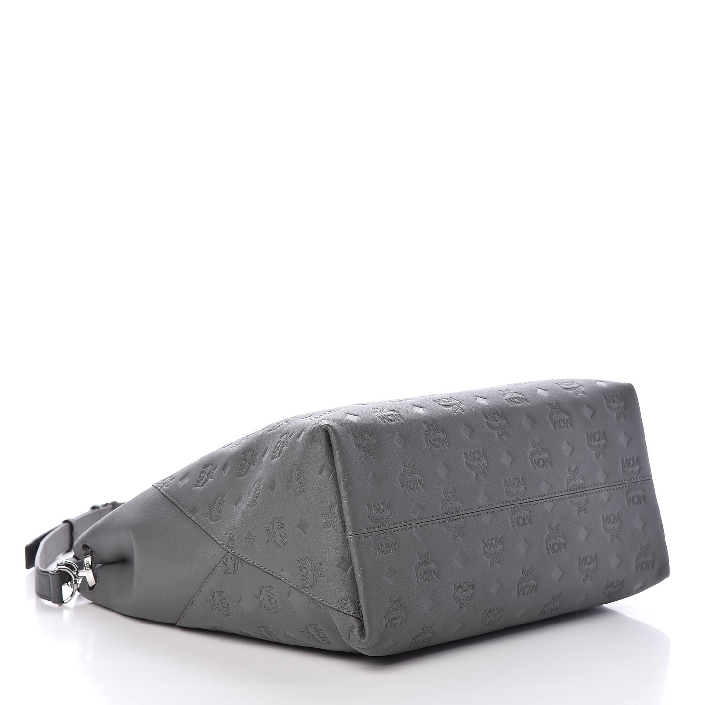 Calfskin Ottomar Monogram Large Klara Hobo Charcoal