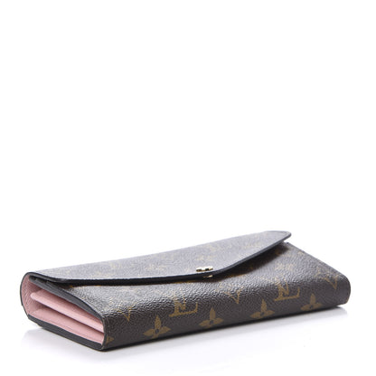 Louis Vuitton Monogram Sarah Wallet NM Rose Ballerine 4 of 9