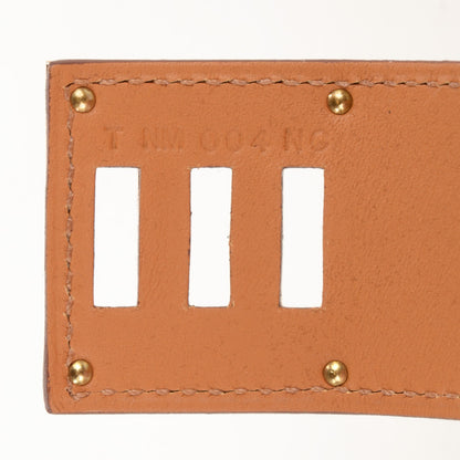 Hermes Natural Barenia Kelly Dog Cuff 6 of 6