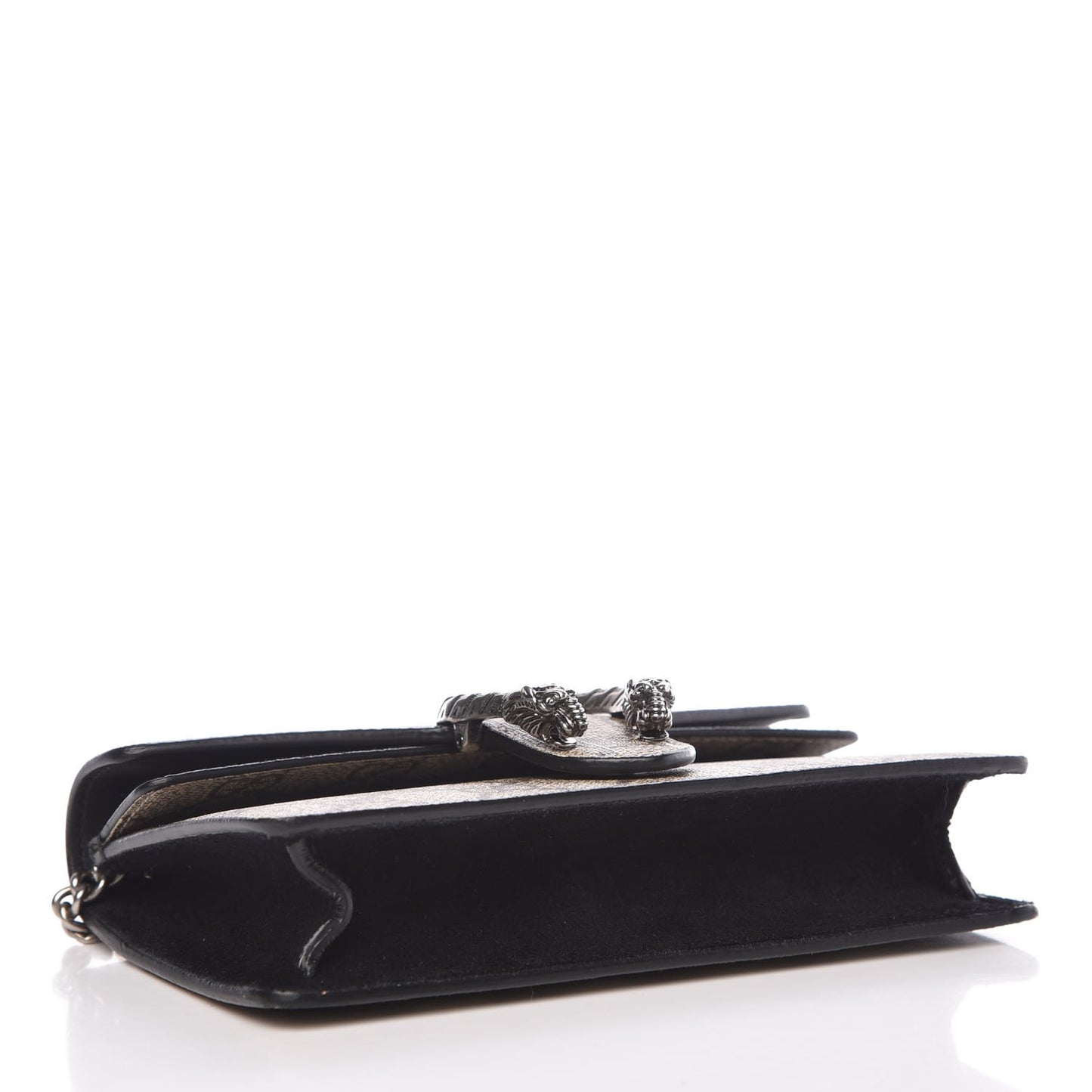 GG Supreme Monogram Super Mini Dionysus Shoulder Bag Black