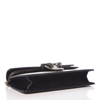 Gucci GG Supreme Monogram Super Mini Dionysus Shoulder Bag Black 4 of 7
