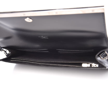 Louis Vuitton Epi Sevigne Clutch Black 5 of 8