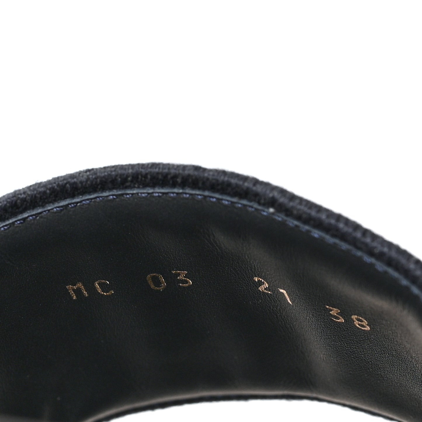 Canvas Embroidered Dway Mules Slide Sandals 38 Deep Blue