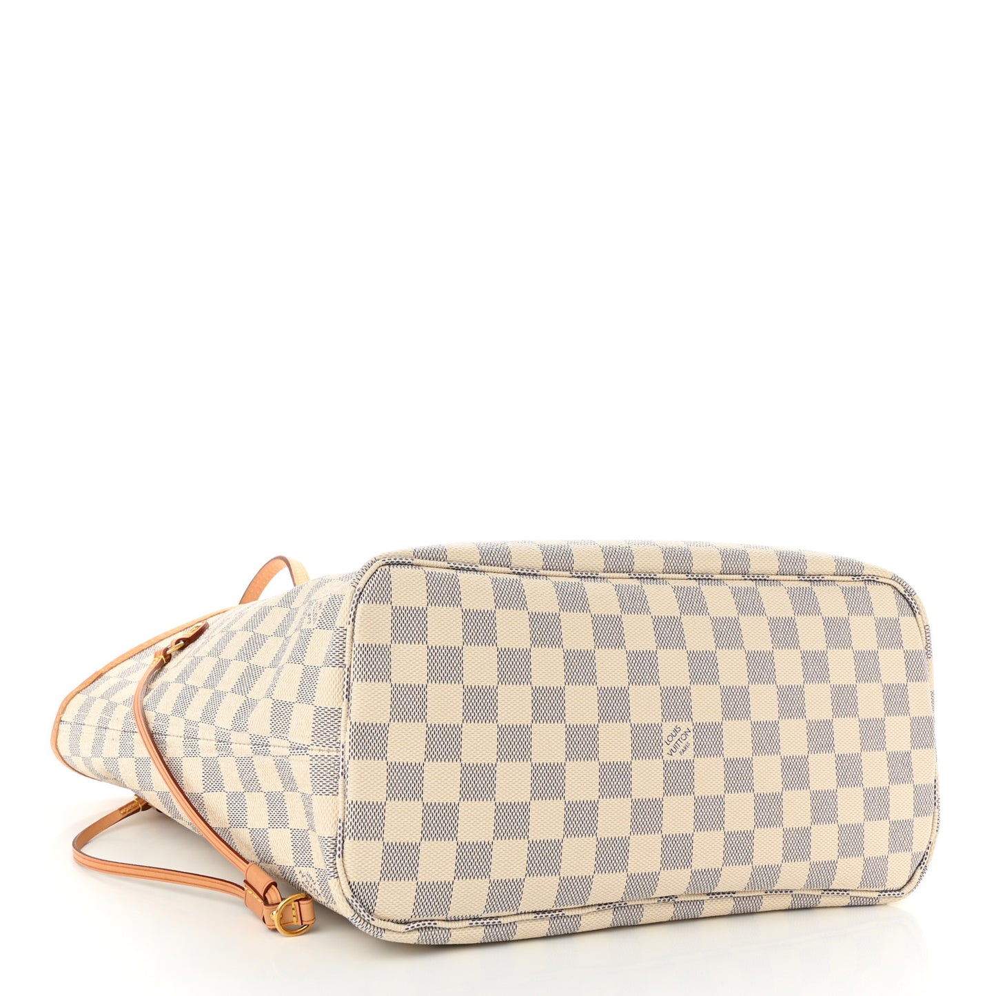Damier Azur Neo Neverfull MM Rose Ballerine