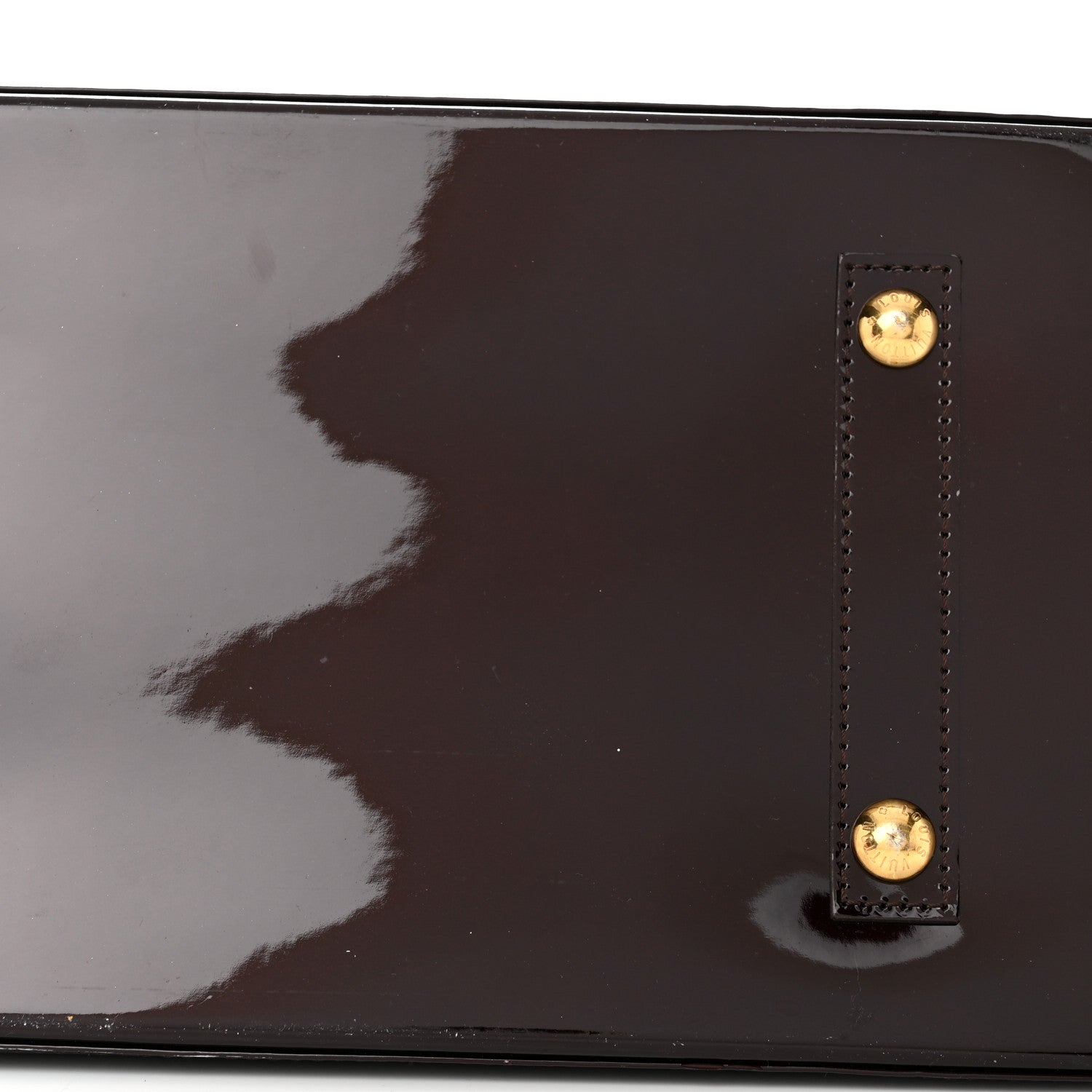 Louis Vuitton Vernis Alma GM Amarante 11 of 11