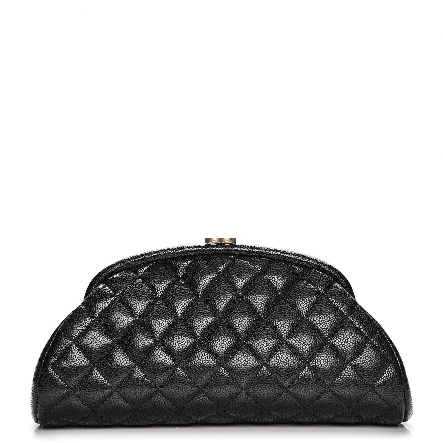 Chanel Caviar Quilted Timeless Clutch Black 1 of 15