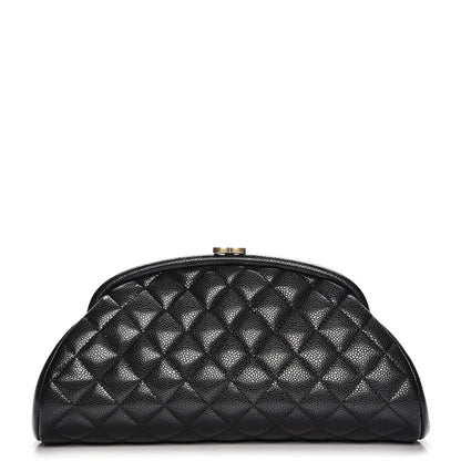 Chanel Caviar Quilted Timeless Clutch Black 1 of 15