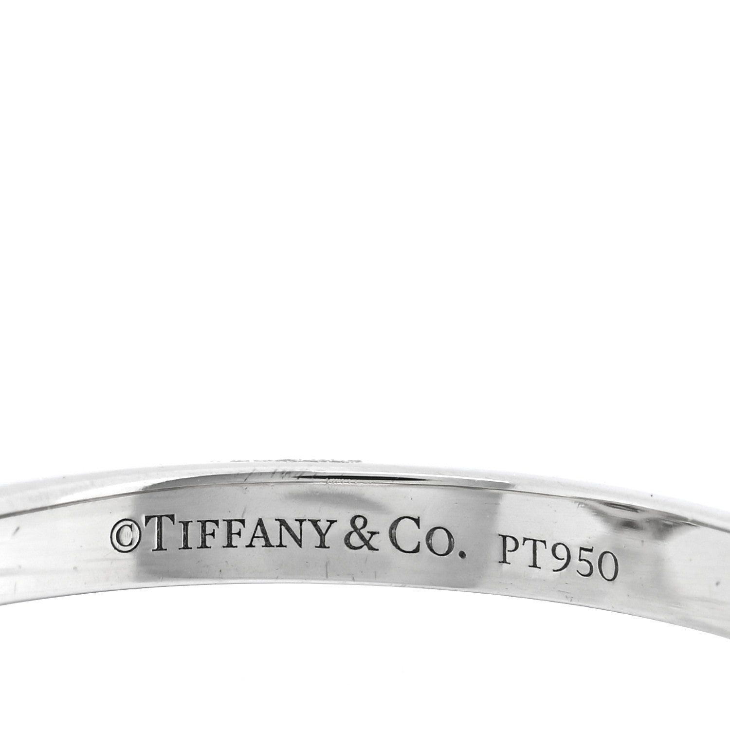 Tiffany Platinum Diamond Mosaic Ring 52 6 4 of 5