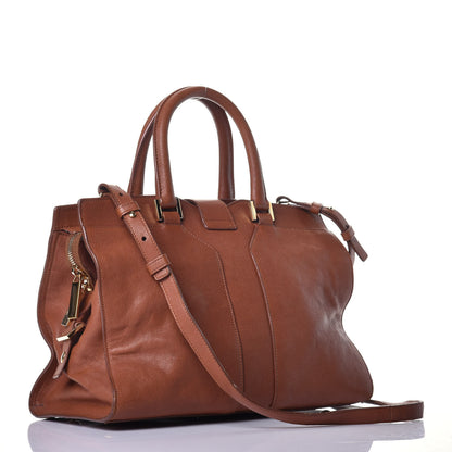 Saint Laurent Sheepskin Small Cabas ChYc Brown 4 of 9