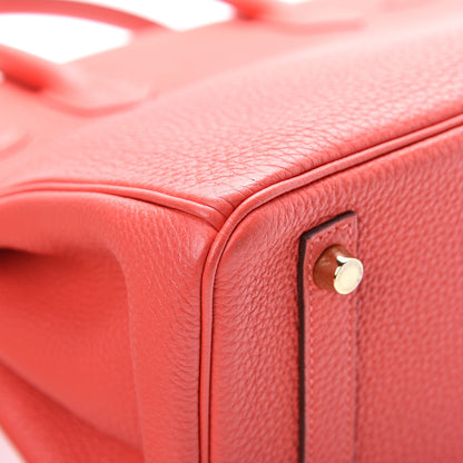 Hermes Togo Birkin 30 Rouge Pivoine 36 of 36