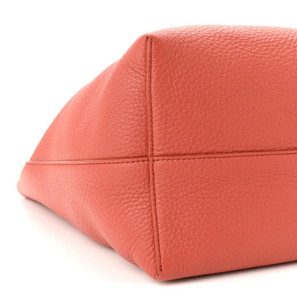 The Row Grained Calfskin Medium N/S Park Tote Rust 9 of 10