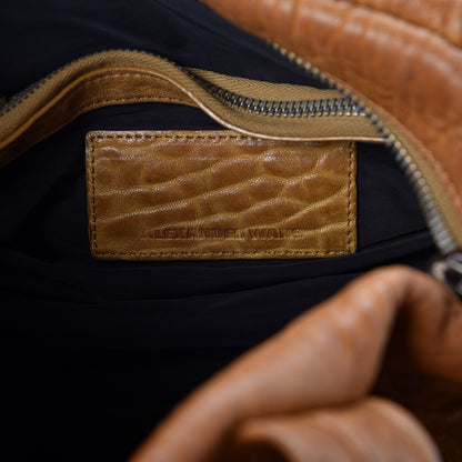 Alexander Wang Pebbled Lambskin Rocco Duffel Mustard 8 of 19
