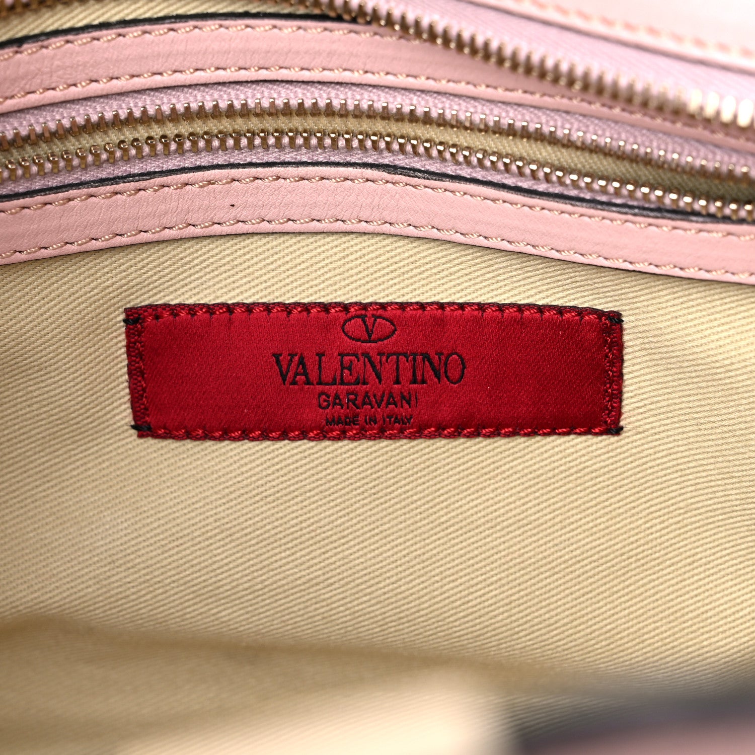 Valentino Garavani Vitello Small Rockstud Double Handle Tote Rose 6 of 24