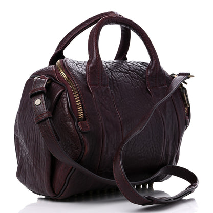Alexander Wang Pebbled Lambskin Mini Rockie Matte Oxblood 3 of 12