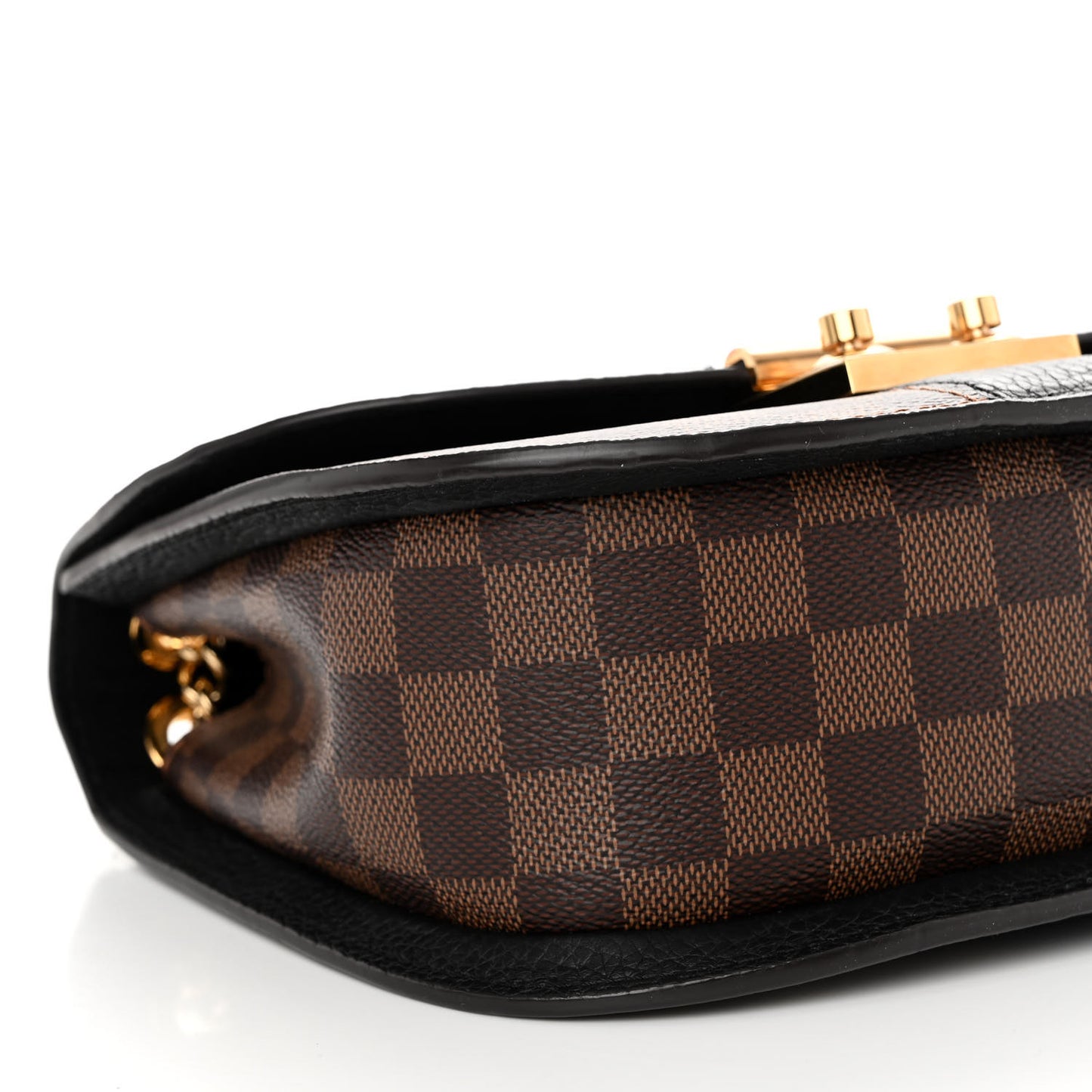 Damier Ebene Cuir Taurillon Wight Black
