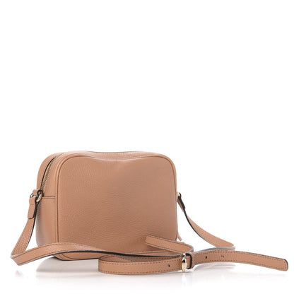 Gucci Pebbled Calfskin Small Soho Disco Bag Rose Beige 3 of 10